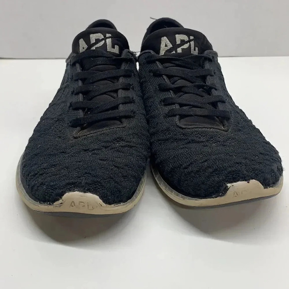 APL Sneakers Techloom Phantom Lace Up Running Athletic Shoes Black Size 8.5 - Picture 3 of 10
